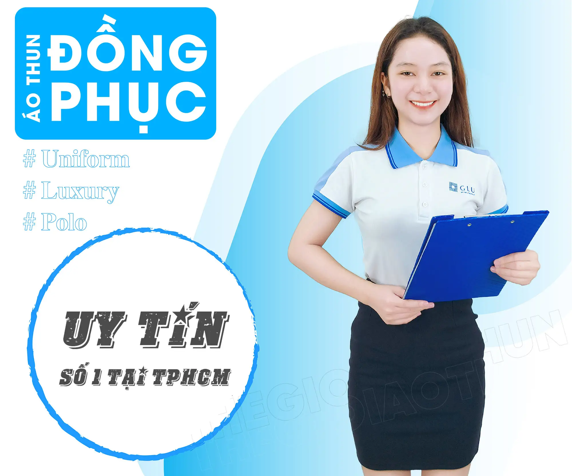 Áo Thun Đồng Phục Cổ Trụ Xu Hướng Thời Trang Công Sở Hiện Nay