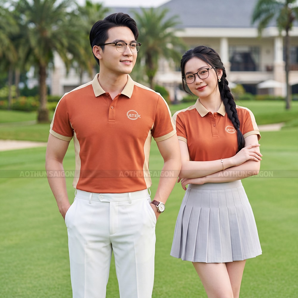 Áo thun đồng phục cao cấp Atek 6 Áo thun đồng phục cao cấp Atek 6