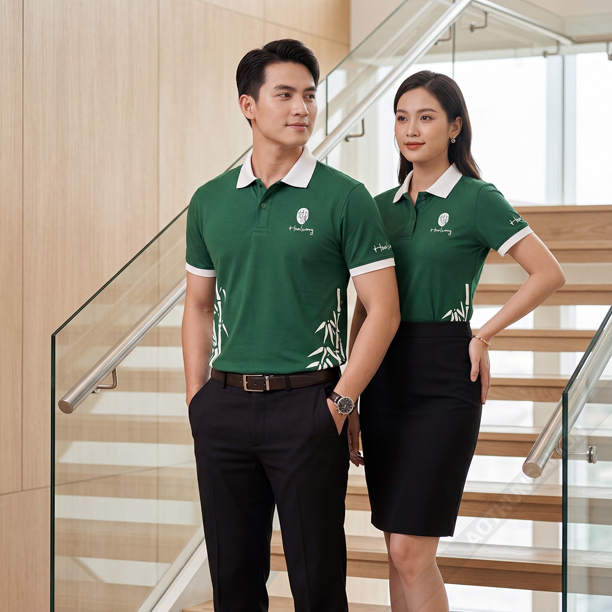 Đồng phục áo thun giá rẻ AAT260060 2